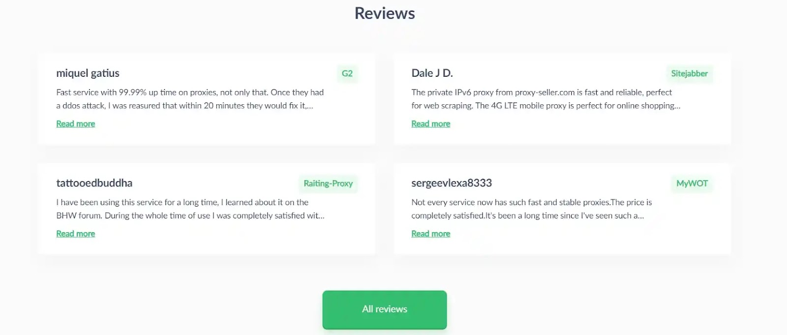 Proxy-Seller Reviews