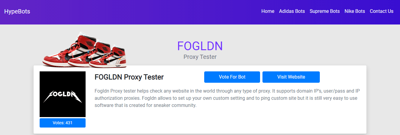 fogldn best proxy tester