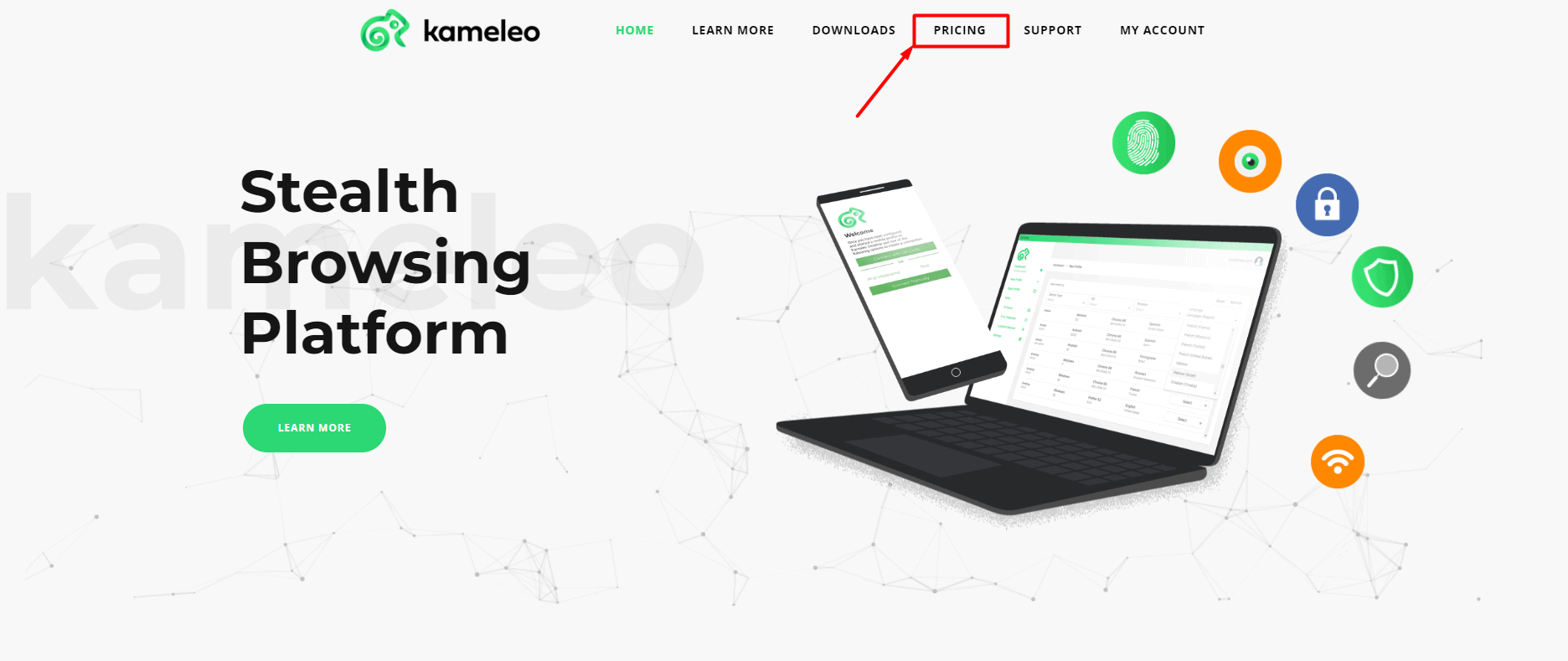 kameleo review sign up