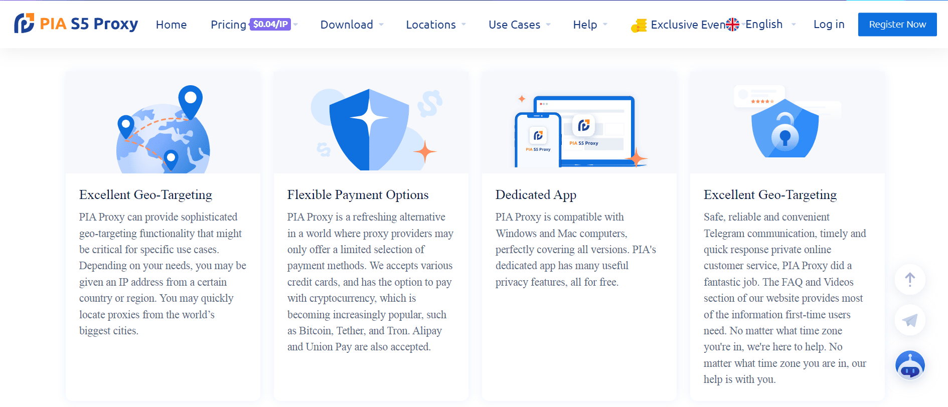 pia s5 proxy advantages